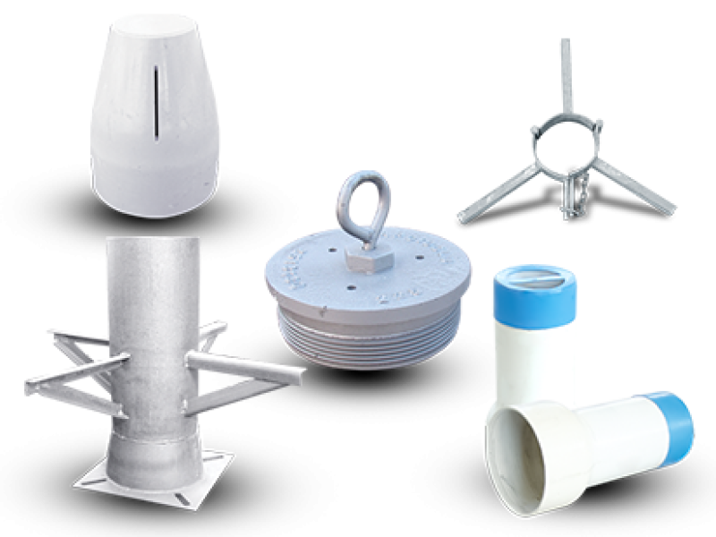 Garnitures de tuyau de forage de PVC